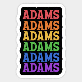 ADAMS COMMERCE CITY Sticker